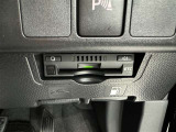 ETC車載器付きです。高速道路の料金所もスムーズに通過できます。