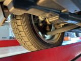 右フロント足回りです