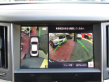 【アラウンドビューモニター】クルマの真上から見ているかのような映像、周囲の状況を知ることで、駐車を容易に行うための支援技術です。