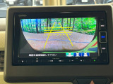 【バックカメラ】駐車時に後方がリアルタイム映像で確認できます。大型商業施設や立体駐車場での駐車時や、夜間のバック時に大活躍!運転スキルに関わらず、今や必須となった装備のひとつです!