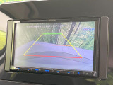 【バックカメラ】駐車時に後方がリアルタイム映像で確認できます。大型商業施設や立体駐車場での駐車時や、夜間のバック時に大活躍!運転スキルに関わらず、今や必須となった装備のひとつです!