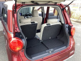 リアシートがあっても、しっかり荷物を積む事ができます。
