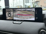 360&deg;モニター付きです。前方、側方後方も確認OK!