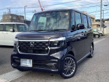 元試乗車のターボお探しの方にお勧め♪トワイライトミストブラックのN-BOXカスタムターボ入庫しました!