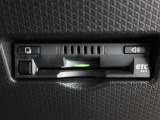 ETC車載器付きです。高速道路の料金所もスムーズに通過できます。