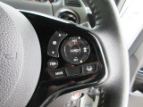ハンドル右側にはクルーズコントロールのスイッチが装備され運転中の操作も安心して行えます。