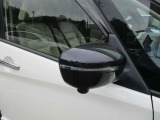 ウインカー付き電動格納式ドアミラー装備してます。