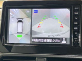 【アラウンドビューモニター】車を上から見下ろしているかのような映像で周囲の状況がひと目で確認、狭い駐車場に駐車するときも安心です♪
