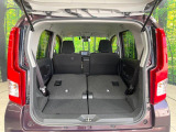 普段のお買い物や通勤、送迎等に十分な荷室スペースを確保しております。セカンドシートを倒すと、大きな荷物の積載も可能です♪