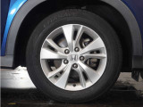 アルミホイール装着車です!これで足元まわりもおしゃれにきまります!