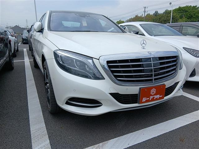 Sクラス S400 ハイブリッド 禁煙車/サンルーフ/黒革シート/純正12.3型/