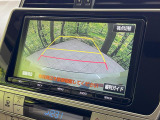 【バックカメラ】駐車時に後方がリアルタイム映像で確認できます。大型商業施設や立体駐車場での駐車時や、夜間のバック時に大活躍!運転スキルに関わらず、今や必須となった装備のひとつです!