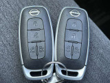 ドアの開閉やエンジン始動も楽々インテリジェントキーです
