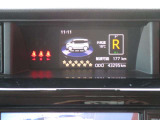 燃費や航続距離など様々な情報を見ることができるディスプレイ☆
