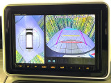 【全方位モニター用カメラ】専用のカメラにより、上から見下ろしたような視点で360度クルマの周囲を確認することができます☆死角部分も確認しやすく、狭い場所での切り返しや駐車もスムーズに行えます。