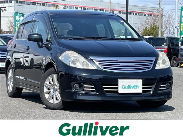 ティーダ 1.5 アクシス 黒本革仕様 本革シート 修復歴無し