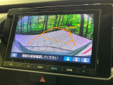【バックカメラ】駐車時に後方がリアルタイム映像で確認できます。大型商業施設や立体駐車場での駐車時や、夜間のバック時に大活躍!運転スキルに関わらず、今や必須となった装備のひとつです!