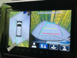 【全方位モニター用カメラ】専用のカメラにより、上から見下ろしたような視点で360度クルマの周囲を確認することができます☆死角部分も確認しやすく、狭い場所での切り返しや駐車もスムーズに行えます。