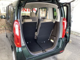 リアシートがあっても、しっかり荷物を積む事ができます。