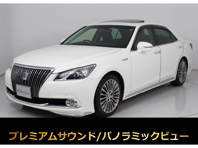クラウンマジェスタ 3.5 Fバージョン SR 黒革 エアロ OP18AW Pサウンド