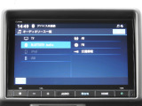 オーディオ一覧画面です。ラジオやTV、Bluetooth Audioの機能をご利用いただけます!