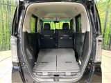 普段のお買い物や通勤、送迎等に十分な荷室スペースを確保しております。セカンドシートを倒すと、大きな荷物の積載も可能です♪
