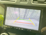 【バックカメラ】駐車時に後方がリアルタイム映像で確認できます。大型商業施設や立体駐車場での駐車時や、夜間のバック時に大活躍!運転スキルに関わらず、今や必須となった装備のひとつです!