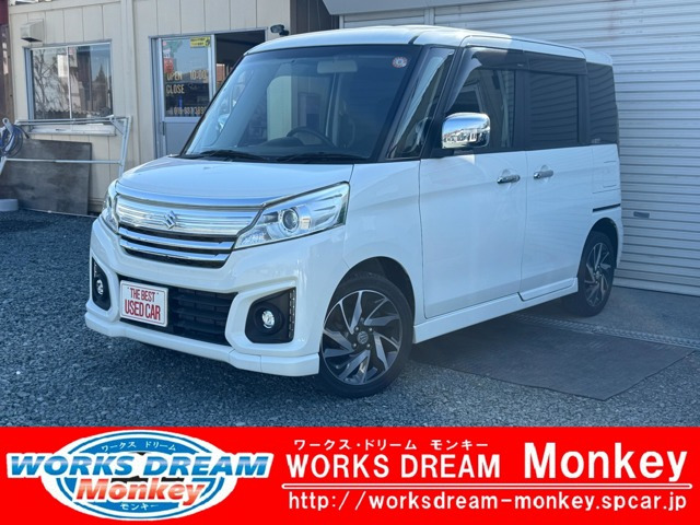 スペーシアカスタム XS ターボ 4WD 関東仕入れ 後期型 両側パワースライド 純