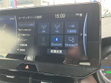純正ナビを装備。タッチパネル式で使いやすく、お出かけもラクラクです。