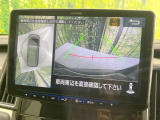 【マルチアラウンドモニター】専用のカメラにより、上から見下ろしたような視点で360度クルマの周囲を確認することができます☆縦列駐車や幅寄せ時に活躍してくれます♪