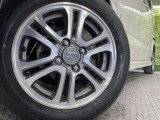 【純正14インチアルミホイール】外観にマッチした純正アルミホイールを装着しております。各種社外アルミホイールや、スタッドレスタイヤも取扱いしております。是非ご相談ください♪