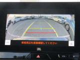 バックカメラ付き♪車庫入れ、バックでの駐車時に後方が見える事での安心感は大きいです☆一度装備したら外せなくなるアイテムです♪
