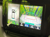 【全方位モニター用カメラ】専用のカメラにより、上から見下ろしたような視点で360度クルマの周囲を確認することができます☆死角部分も確認しやすく、狭い場所での切り返しや駐車もスムーズに行えます。