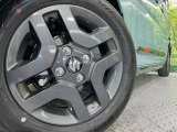 【純正14インチアルミホイール】外観にマッチした純正アルミホイールを装着しております。各種社外アルミホイールや、スタッドレスタイヤも取扱いしております。是非ご相談ください♪