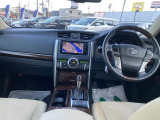 トヨタ マークX プレミアムFOUR 4WD/純正ナビゲーション/バックモニター/ハンドルスイッチ/サイドミラーヒーター/シートヒーター/ハーフレザーパワーシート/ETC/リヤサンシェイド