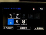 ラジオ、ワンセグテレビ、CD再生、SD再生(音楽)、Bluetoothオーディオが使用可能です。詳しい仕様については、展示店舗までお尋ねください。
