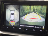 【パノラミックビューモニター】専用のカメラにより、上から見下ろしたような視点で360度クルマの周囲を確認することができます☆死角部分も確認しやすく、狭い場所での切り返しや駐車もスムーズに行えます。