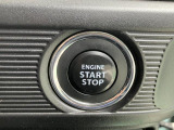キーレスプッシュスタートシステム装備。ボタンひとつでエンジンスタート!