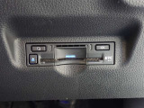 ETC車載器付きです。高速道路の料金所もスムーズに通過できます。