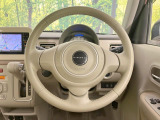 ステアリングも使用感が少なく、きれいな状態となっております♪