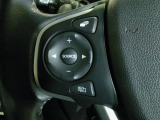 ハンドルにオーディオの操作スイッチが装備されています!視線を前方から外さずハンドルから手を離さずに操作できるのでとっても安全ですね♪