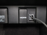 HDMIオーディオに対応しています!映像出力が可能な機器を接続することで、ナビ画面に機器の映像を映し出すことができます!