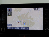 ナビゲーション付き。タッチパネル式で使いやすく、お出かけもラクラクです。
