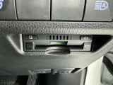 ETC車載器付きです。高速道路の料金所もスムーズに通過できます。