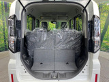 普段のお買い物や通勤、送迎等に十分な荷室スペースを確保しております。セカンドシートを倒すと、大きな荷物の積載も可能です♪