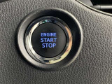 エンジンの始動も停止もスイッチひとつ。