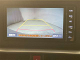 バックモニター付きなので車庫入れの際の後方確認もばっちり♪