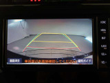 バックガイドモニターで、後方を確認しながら安心して駐車することができます。運転初心者も熟練者も必須の機能ですよ!