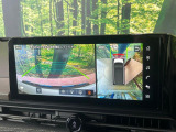 【アラウンドビューモニター】専用のカメラにより、上から見下ろしたような視点で360度クルマの周囲を確認することができます☆死角部分も確認しやすく、狭い場所での切り返しや駐車もスムーズに行えます。