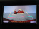バックガイドモニターを装備しています、車庫入れもラクラクです。